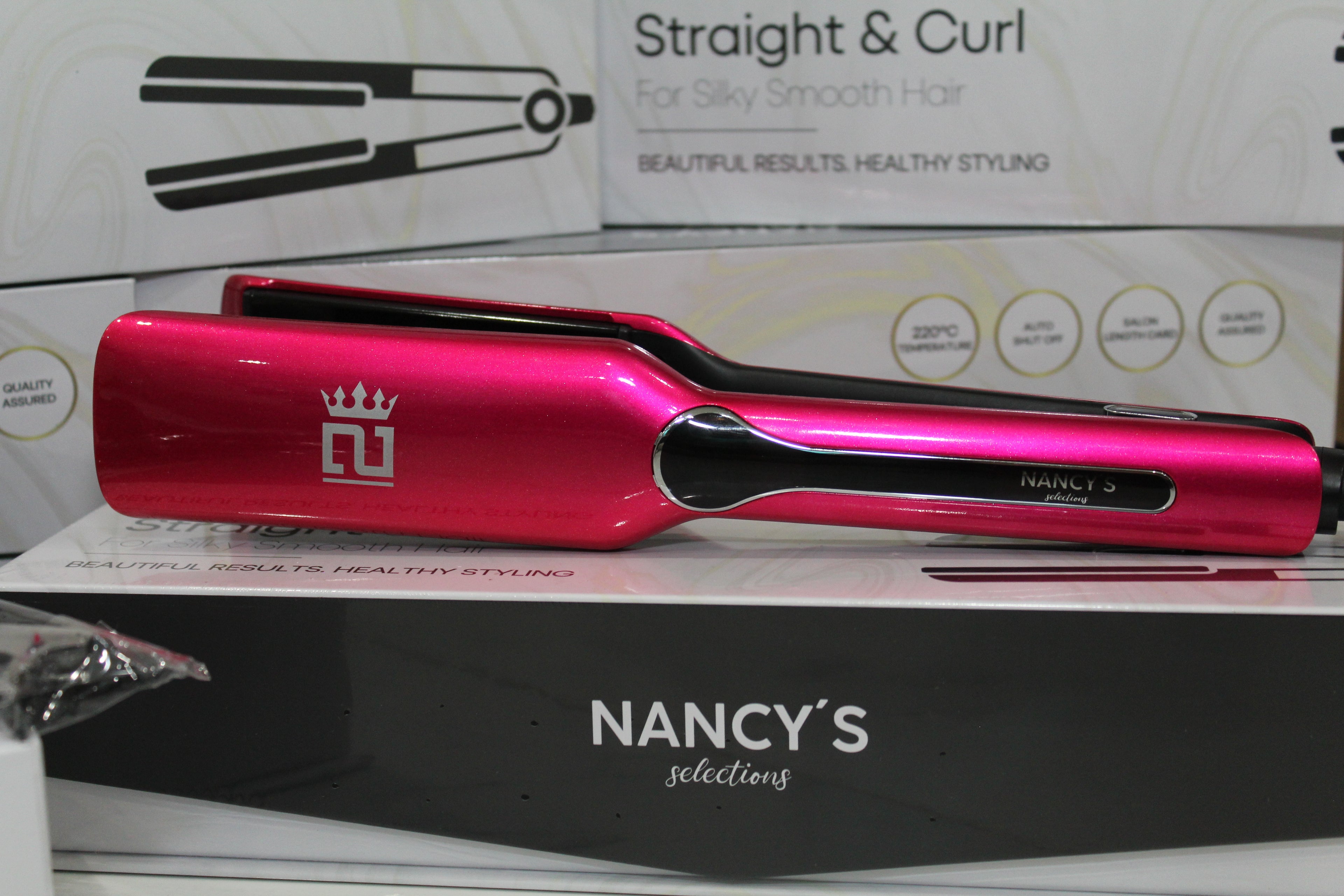 Plancha De Pelo Profesional Infrarroja 2 En 1
