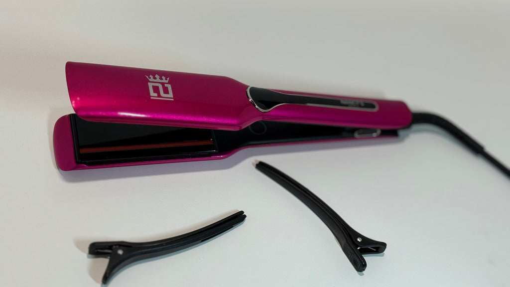 Plancha De Pelo Profesional Infrarroja 2 En 1